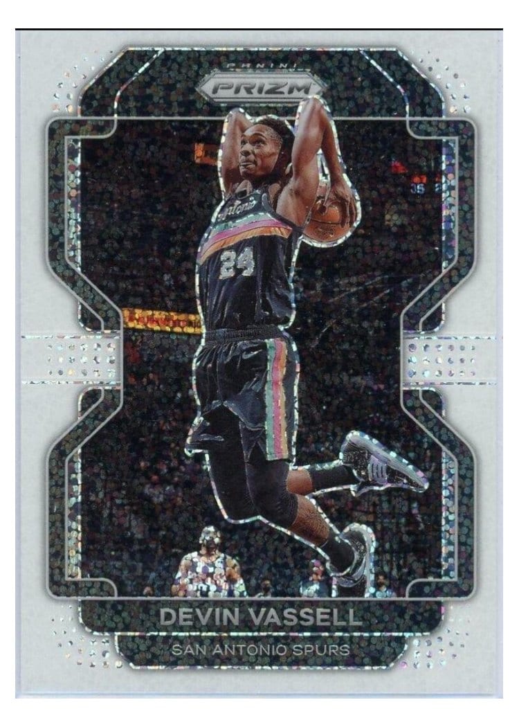 2021-22 Panini Prizm Base Set Devin Vassell #130 card