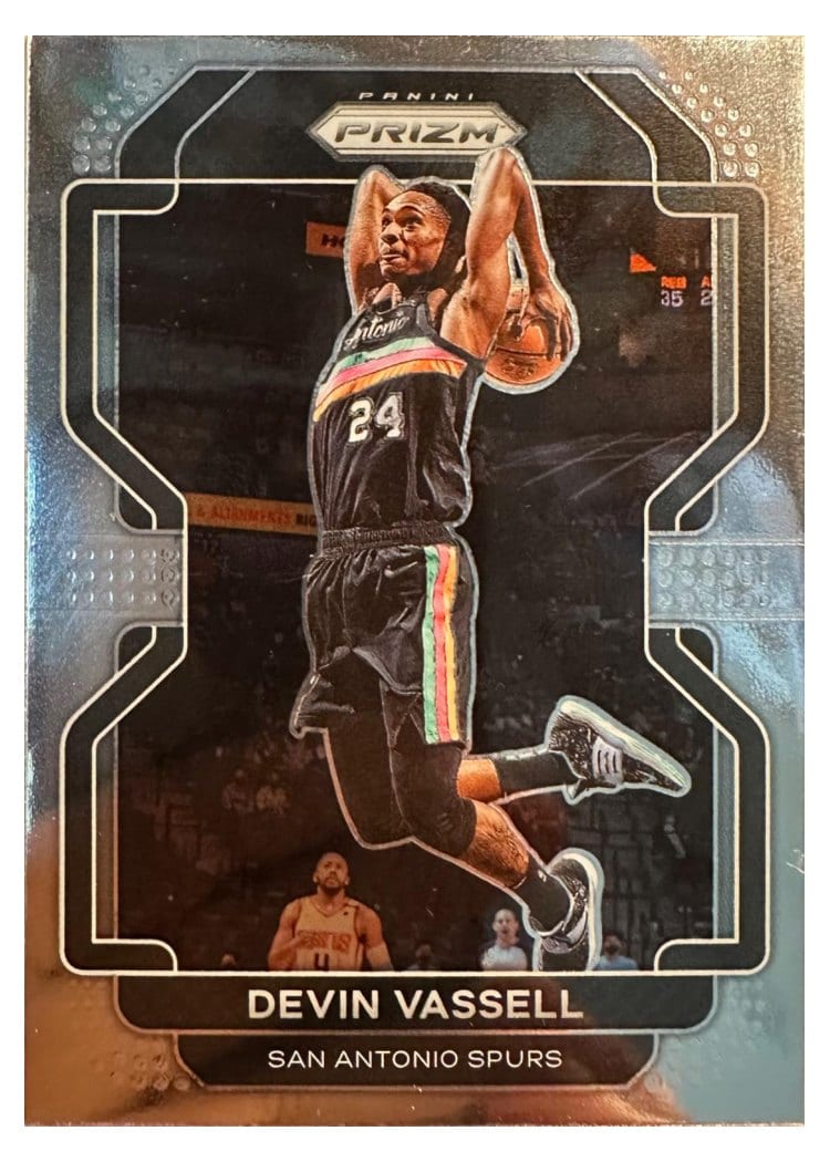 2021-22 Panini Prizm Base Set Devin Vassell #130 card