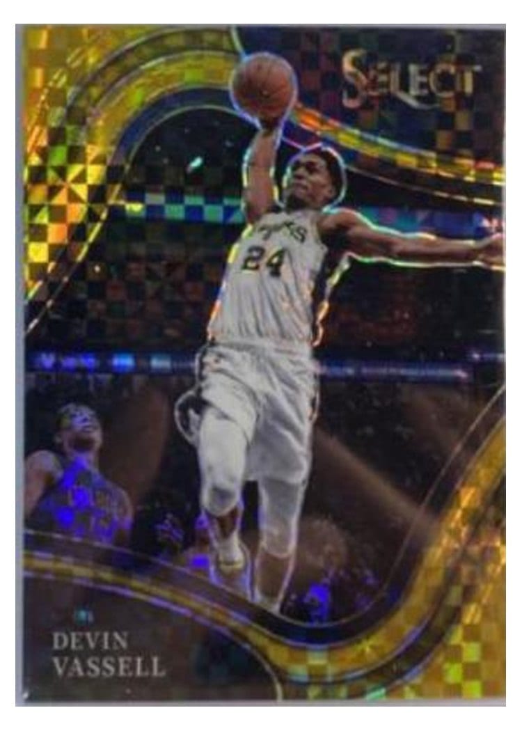 2021-22 Panini Select Base Set Devin Vassell #222 card