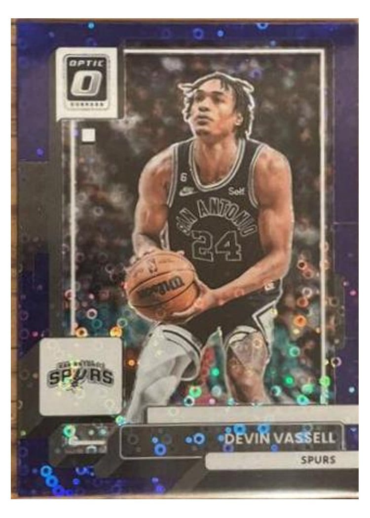 2022-23 Donruss Optic Base Set Devin Vassell #196 card