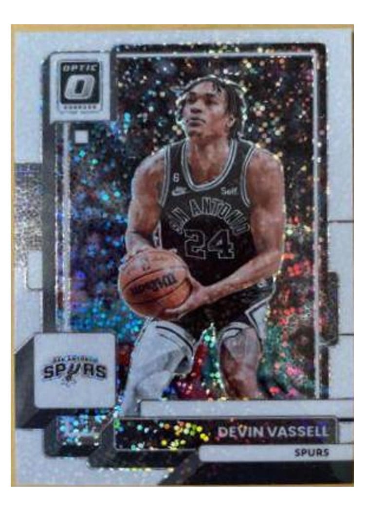 2022-23 Donruss Optic Base Set Devin Vassell #196 card