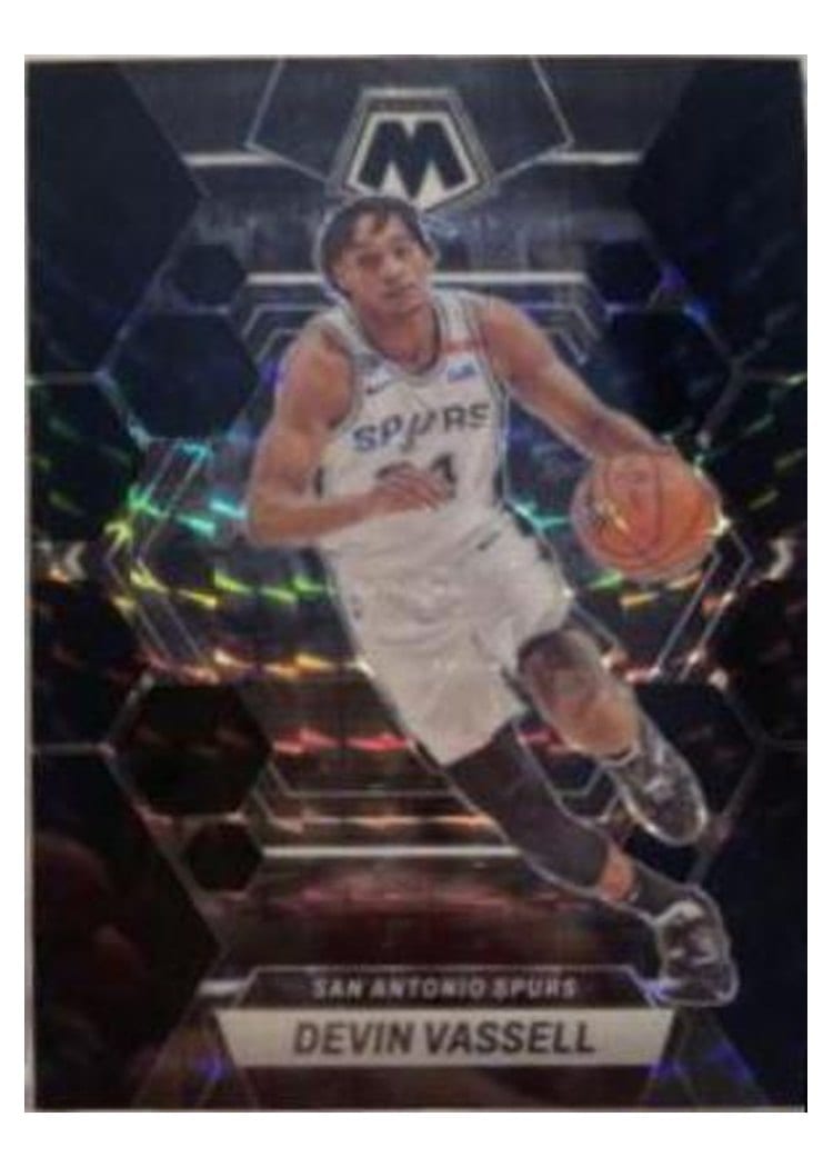 2022-23 Panini Mosaic Base Set Devin Vassell #70 card