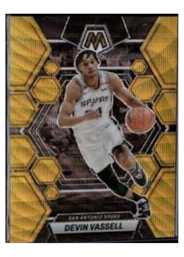 2022-23 Panini Mosaic Base Set Devin Vassell #70 card