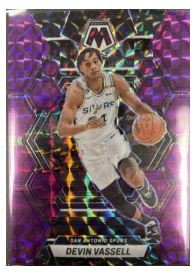 2022-23 Panini Mosaic Base Set Devin Vassell #70 card