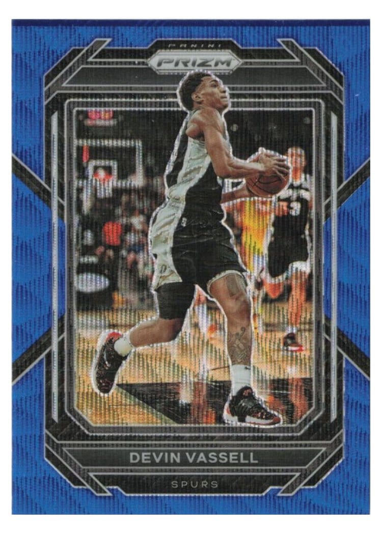 2022-23 Panini Prizm Base Set Devin Vassell #207 card