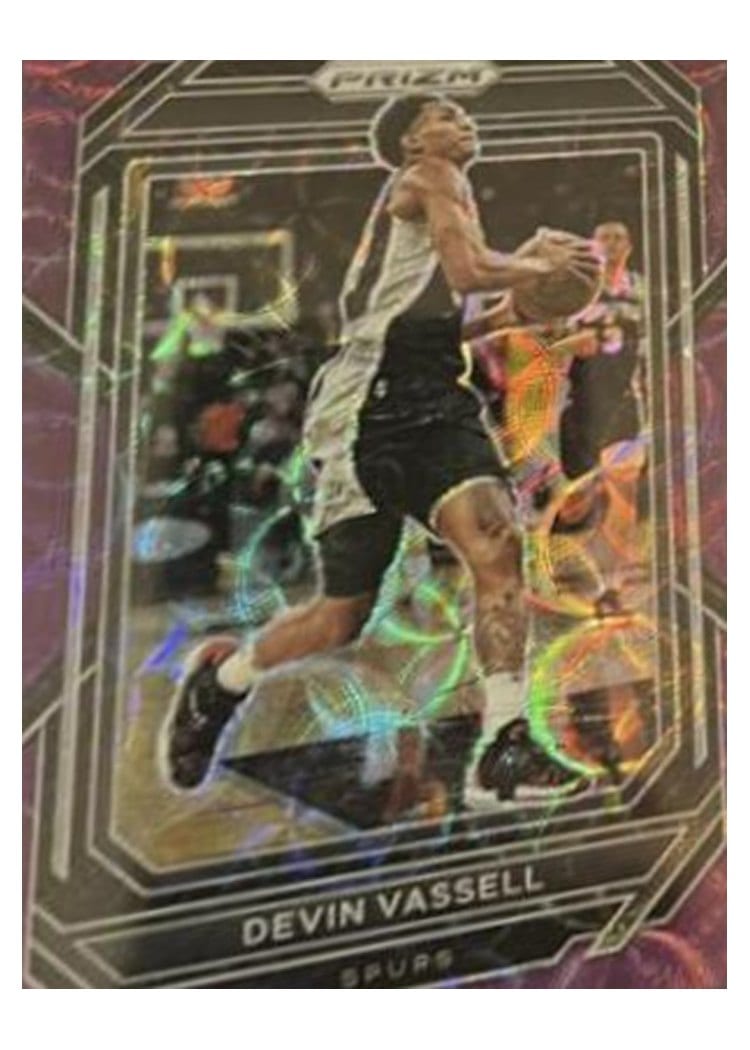 2022-23 Panini Prizm Base Set Devin Vassell #207 card