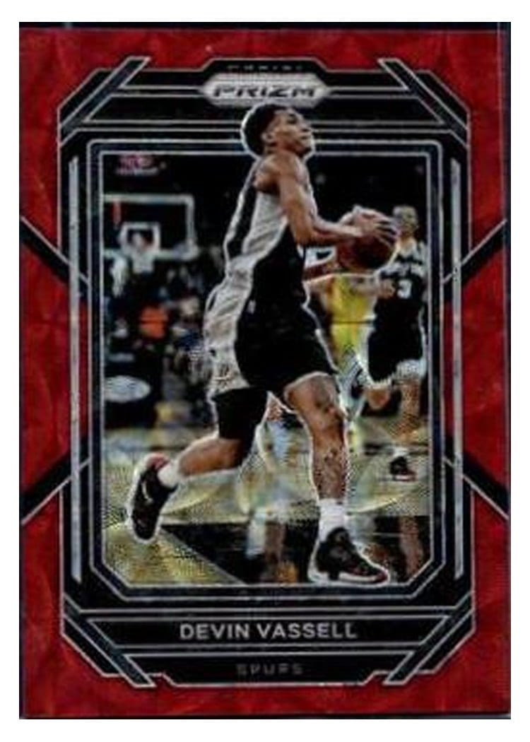 2022-23 Panini Prizm Base Set Devin Vassell #207 card