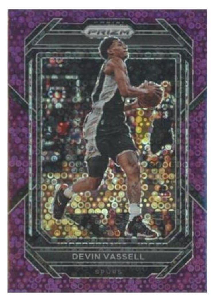 2022-23 Panini Prizm Base Set Devin Vassell #207 card