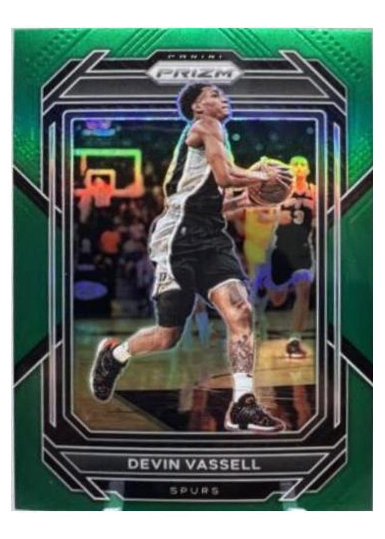 2022-23 Panini Prizm Base Set Devin Vassell #207 card
