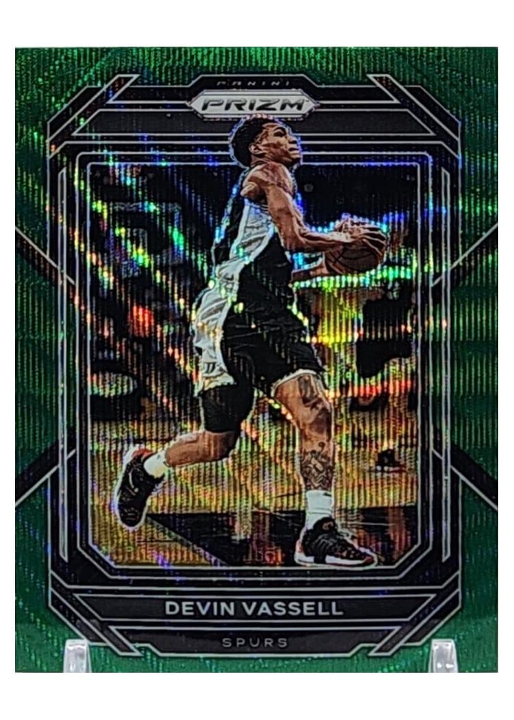 2022-23 Panini Prizm Base Set Devin Vassell #207 card