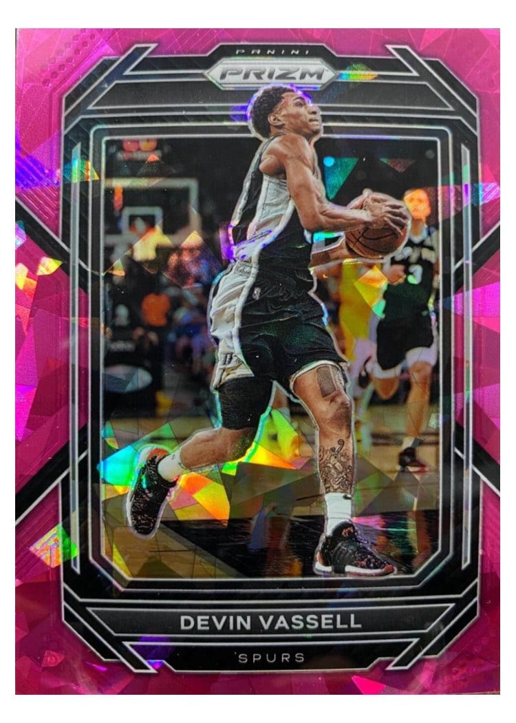 2022-23 Panini Prizm Base Set Devin Vassell #207 card