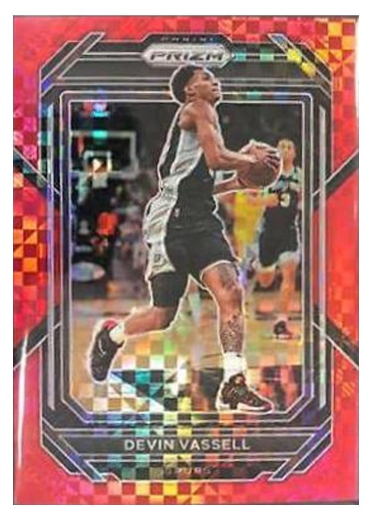2022-23 Panini Prizm Base Set Devin Vassell #207 card