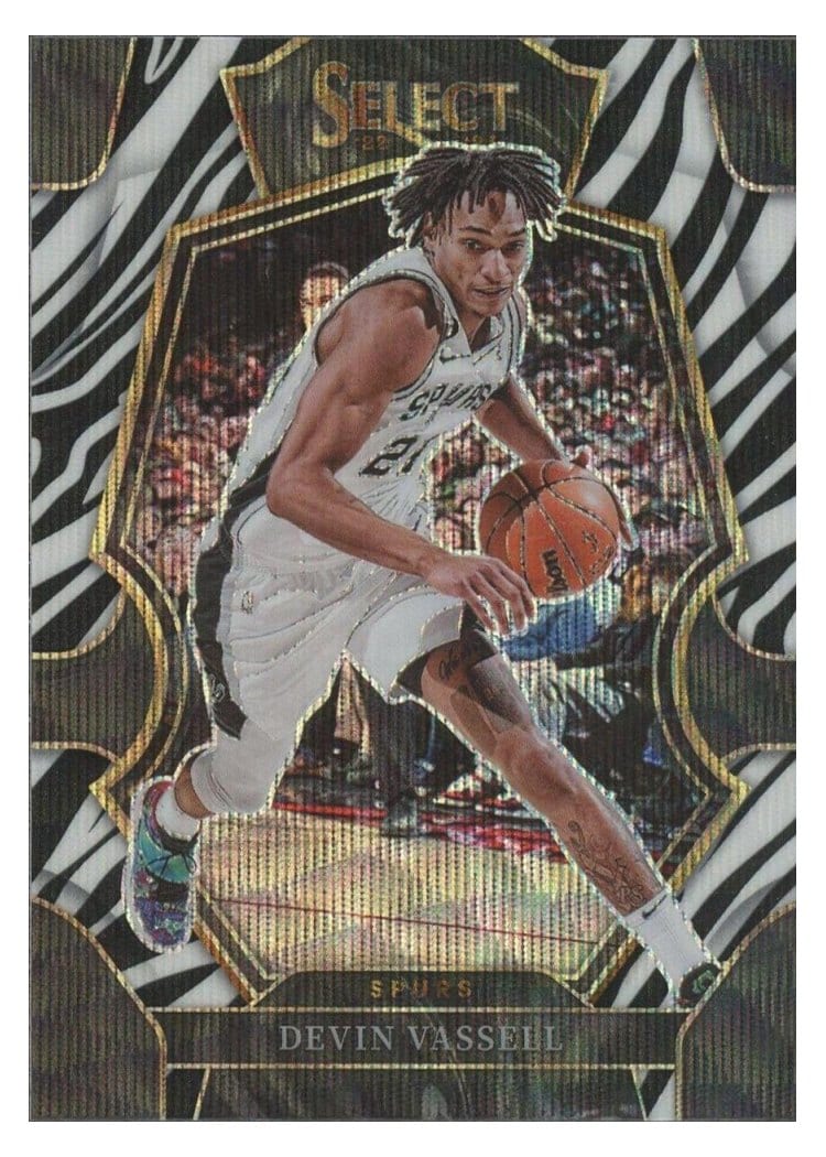2022-23 Panini Select Base Set Devin Vassell #164 card
