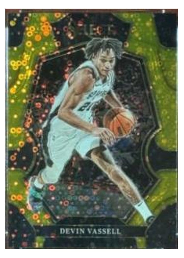 2022-23 Panini Select Base Set Devin Vassell #264 card