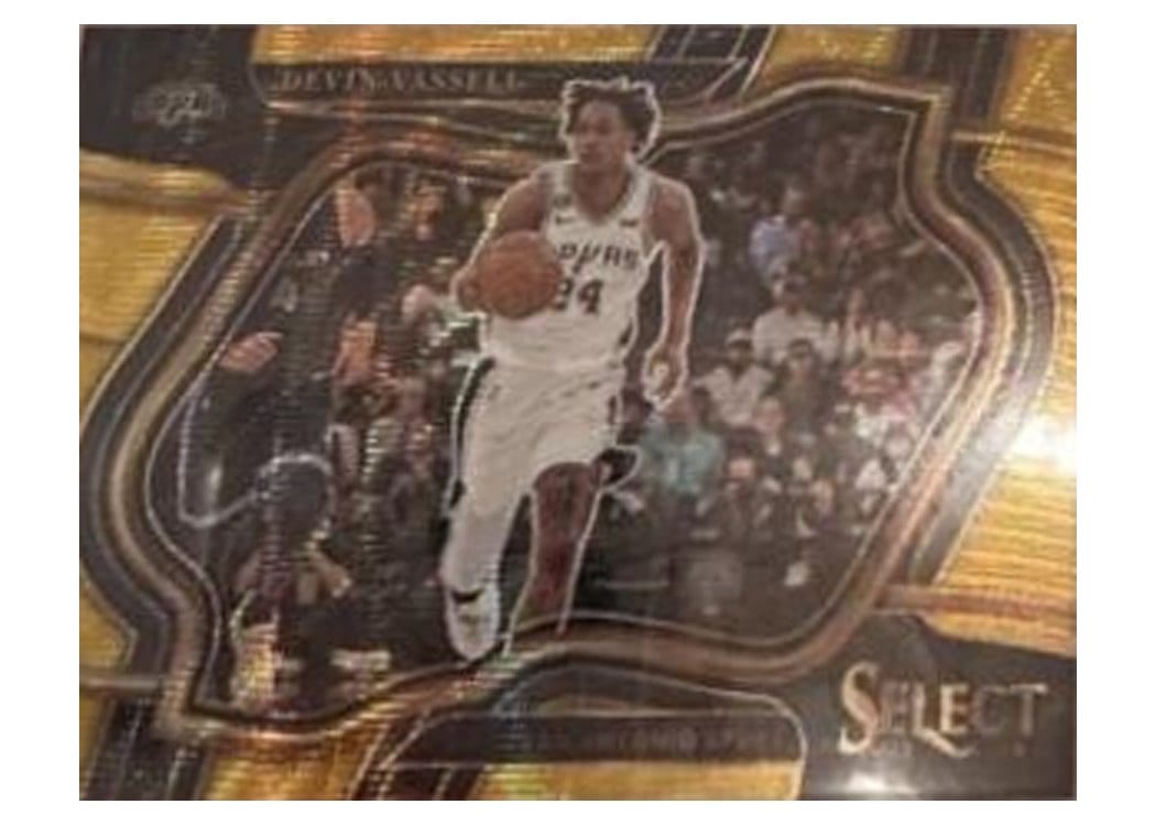 2022-23 Panini Select Base Set Devin Vassell #264 card