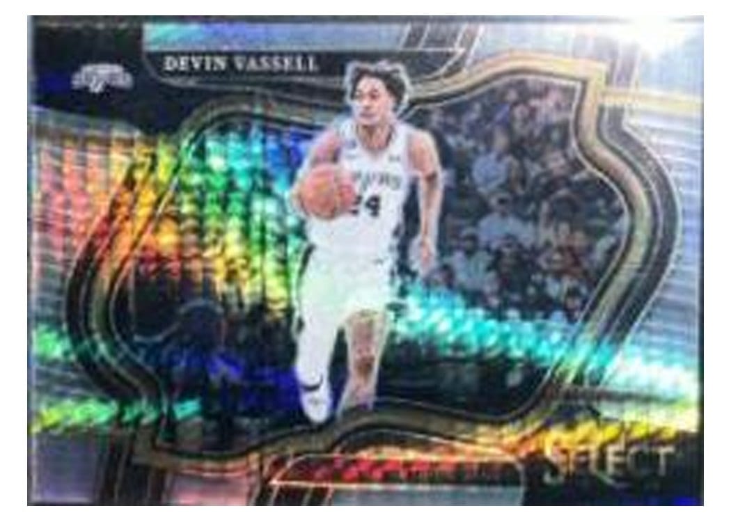 2022-23 Panini Select Base Set Devin Vassell Lucky Envelopes #264 card