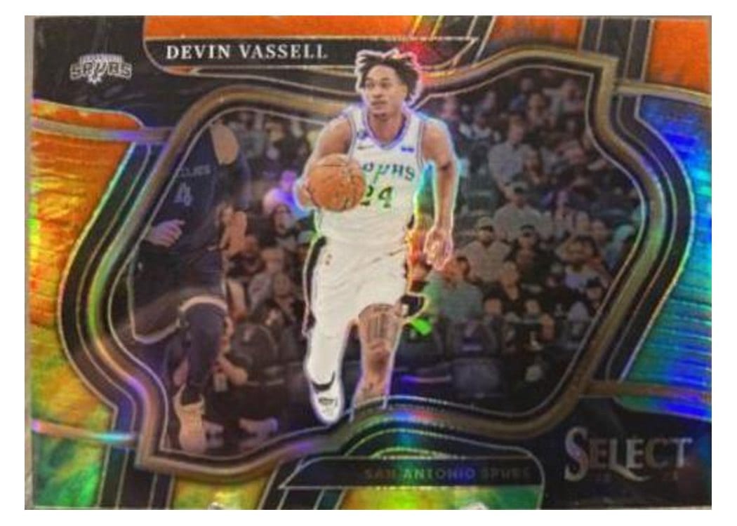 2022-23 Panini Select Base Set Devin Vassell #264 card