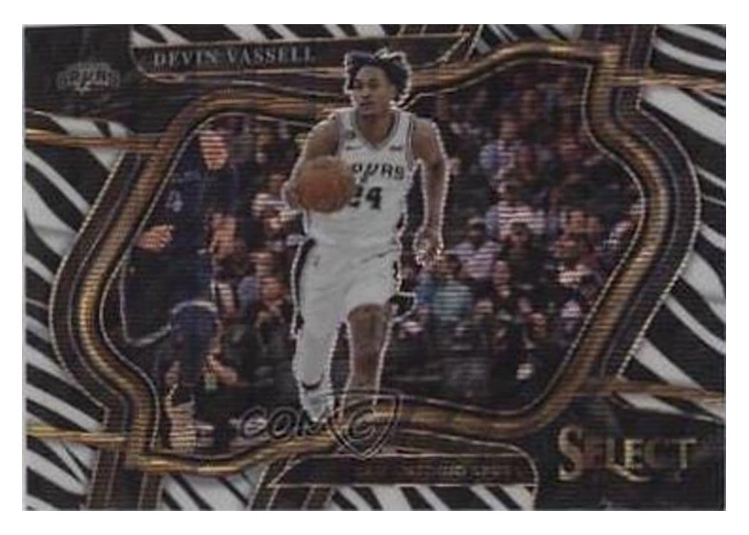 2022-23 Panini Select Base Set Devin Vassell #264 card