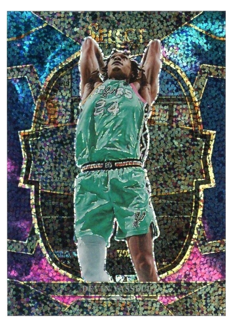 2022-23 Panini Select Base Set Devin Vassell #64 card