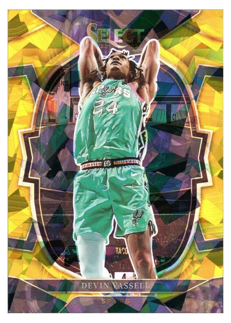 2022-23 Panini Select Base Set Devin Vassell #64 card