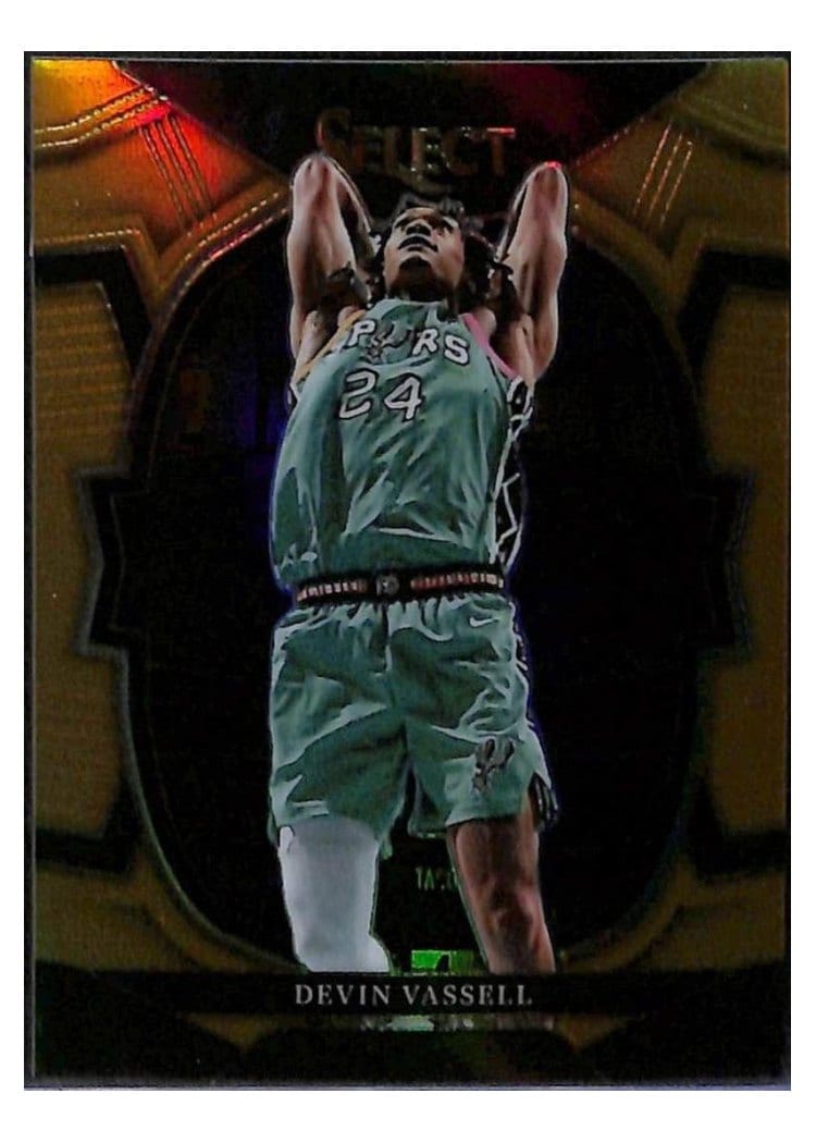 2022-23 Panini Select Base Set Devin Vassell #64 card