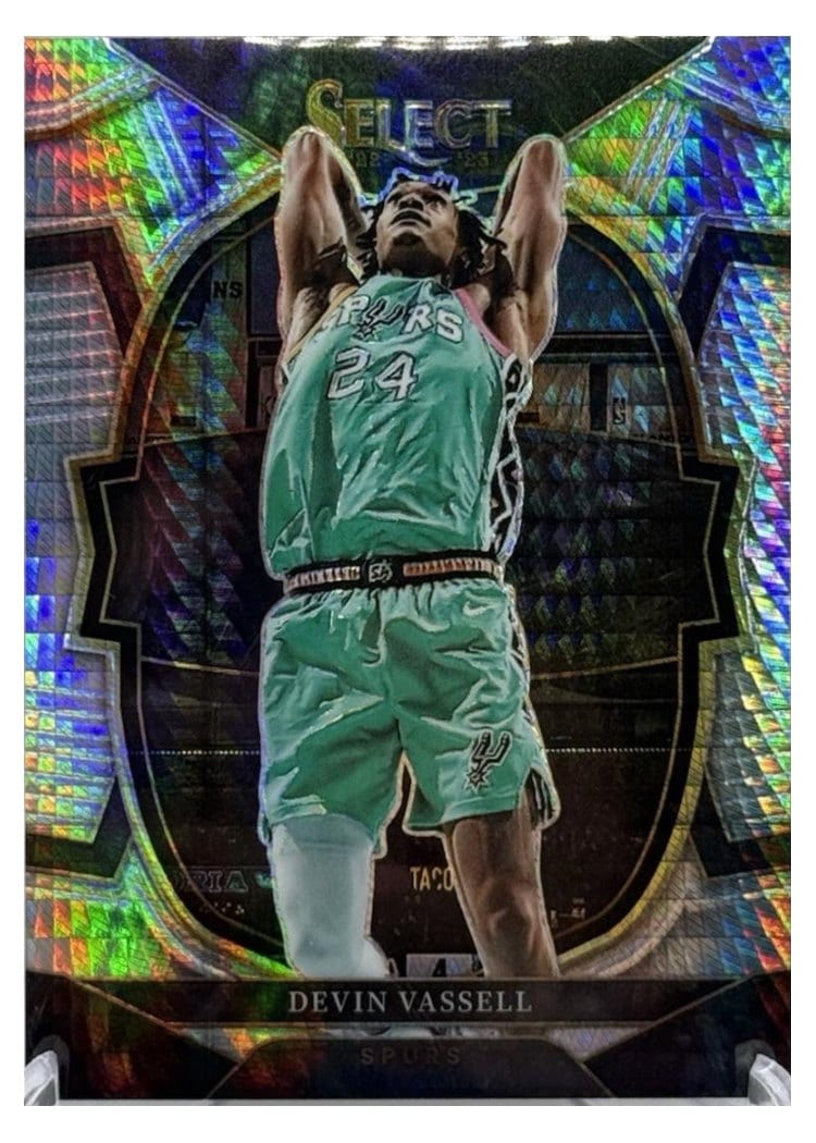 2022-23 Panini Select Base Set Devin Vassell #64 card