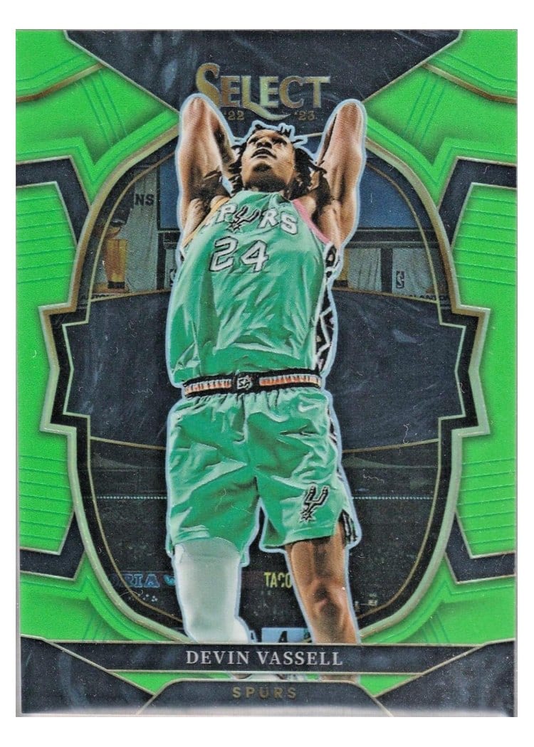 2022-23 Panini Select Base Set Devin Vassell #64 card