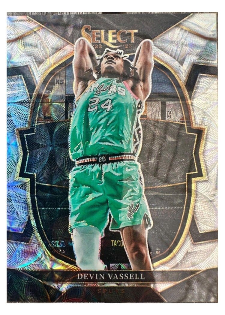 2022-23 Panini Select Base Set Devin Vassell #64 card