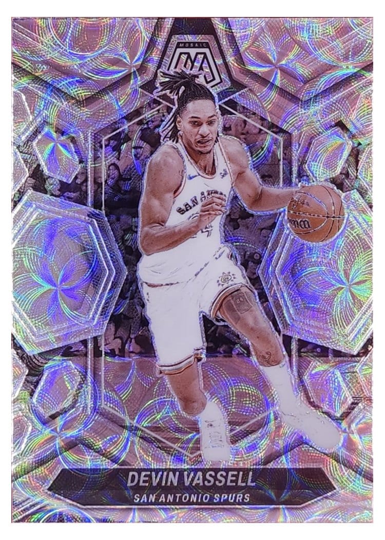 2023-24 Panini Mosaic Base Set Devin Vassell #154 card