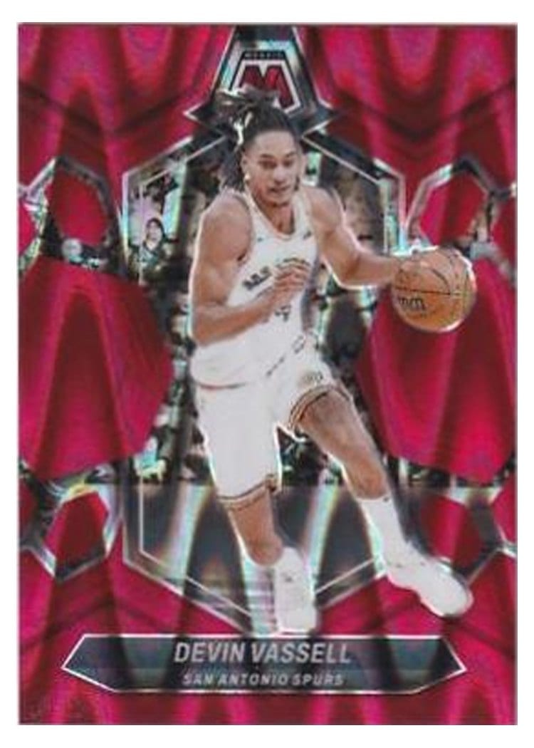 2023-24 Panini Mosaic Base Set Devin Vassell #154 card
