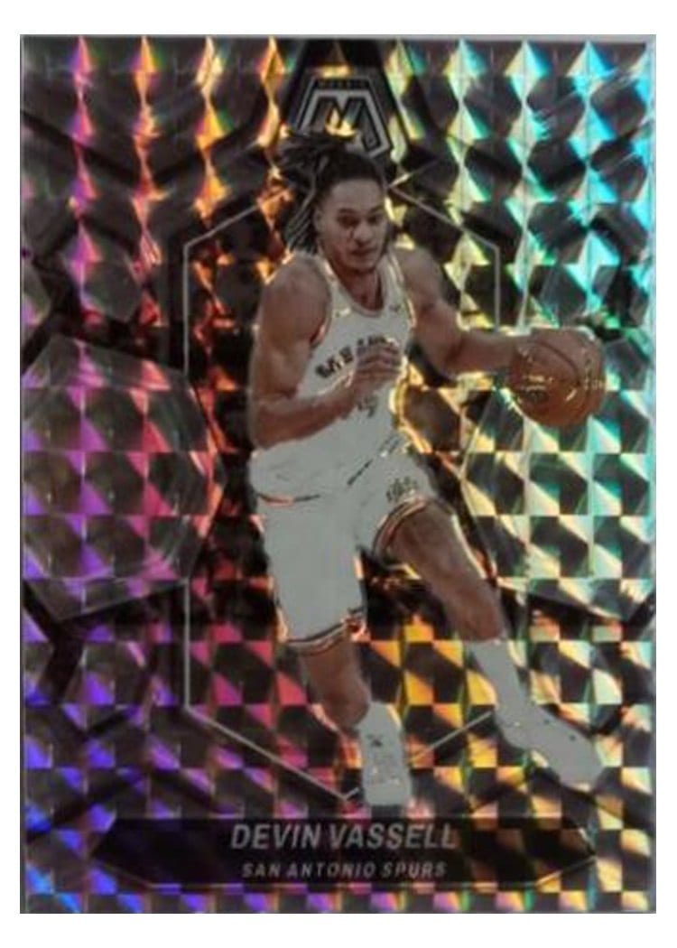 2023-24 Panini Mosaic Base Set Devin Vassell #154 card