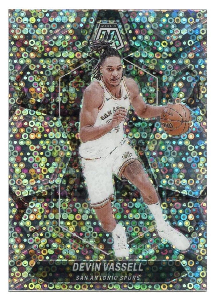 2023-24 Panini Mosaic Base Set Devin Vassell #154 card