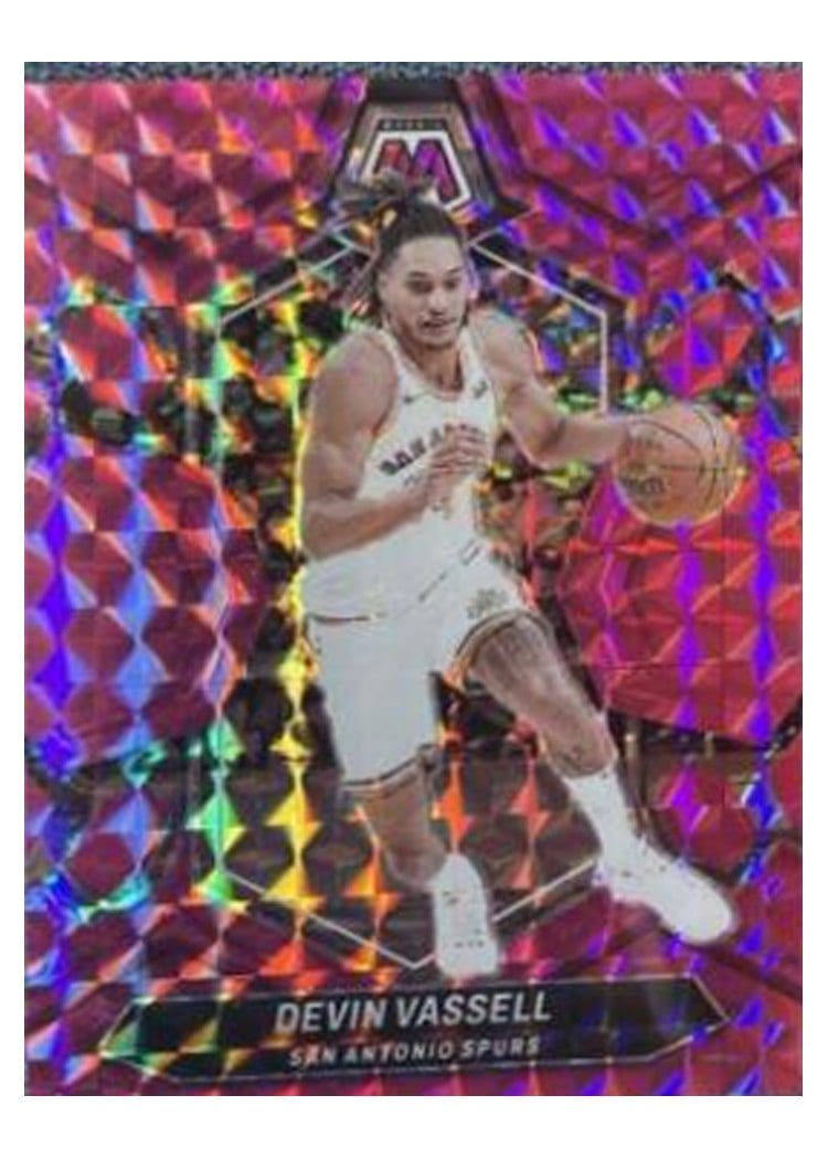 2023-24 Panini Mosaic Base Set Devin Vassell #154 card