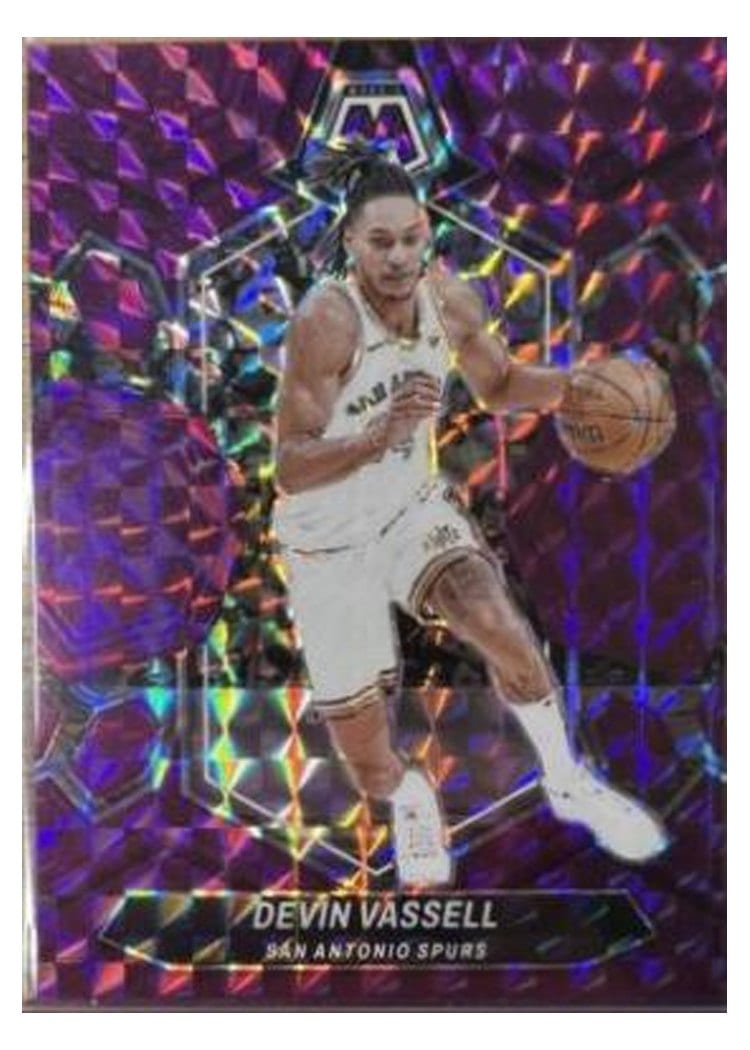 2023-24 Panini Mosaic Base Set Devin Vassell #154 card