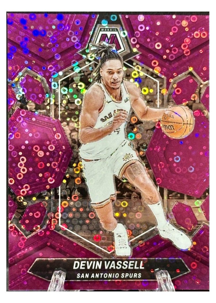 2023-24 Panini Mosaic Base Set Devin Vassell #154 card