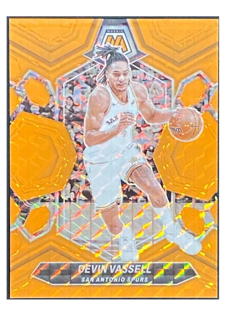 2023-24 Panini Mosaic Base Set Devin Vassell #154 card