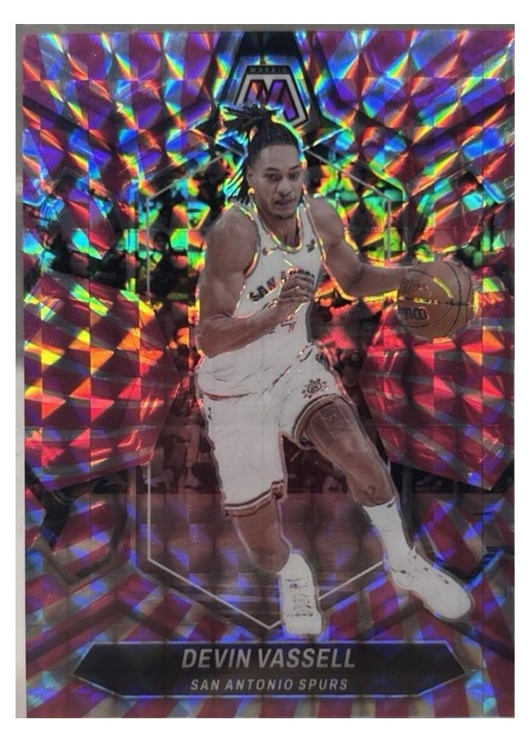 2023-24 Panini Mosaic Base Set Devin Vassell #154 card