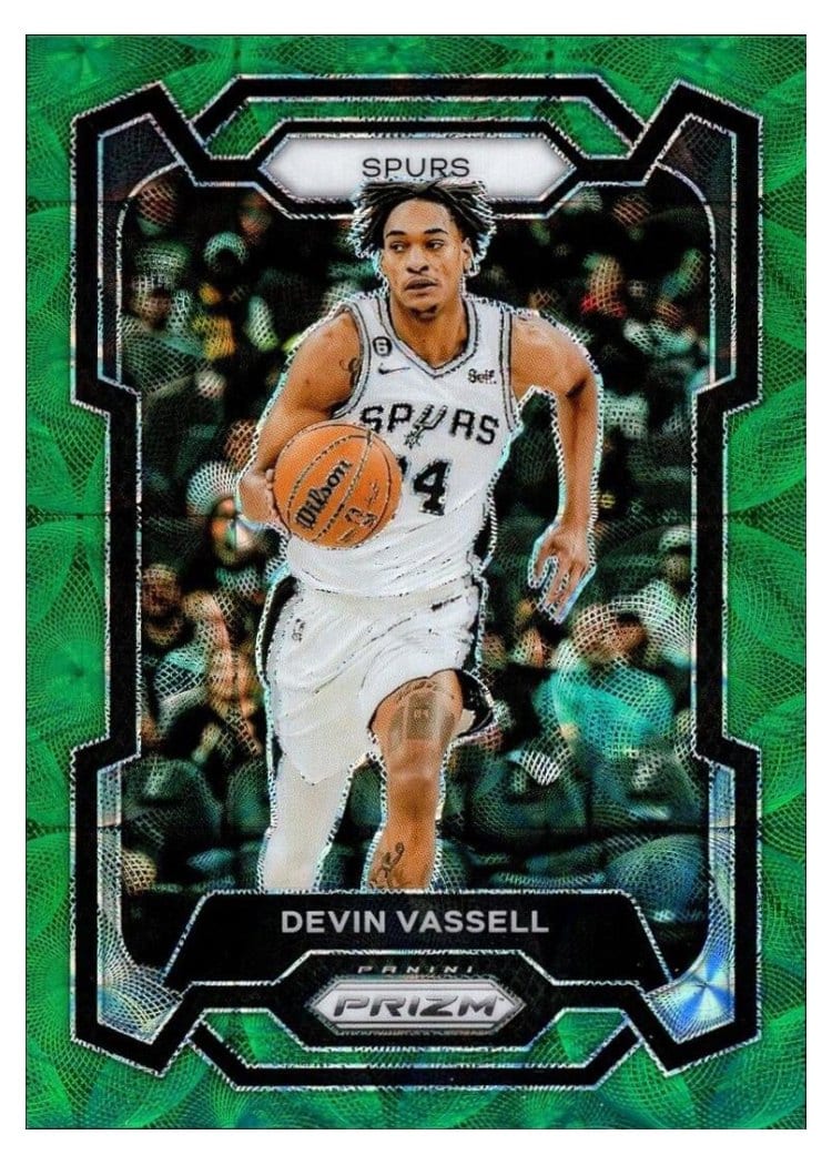 2023-24 Panini Prizm Base Set Devin Vassell #95 card
