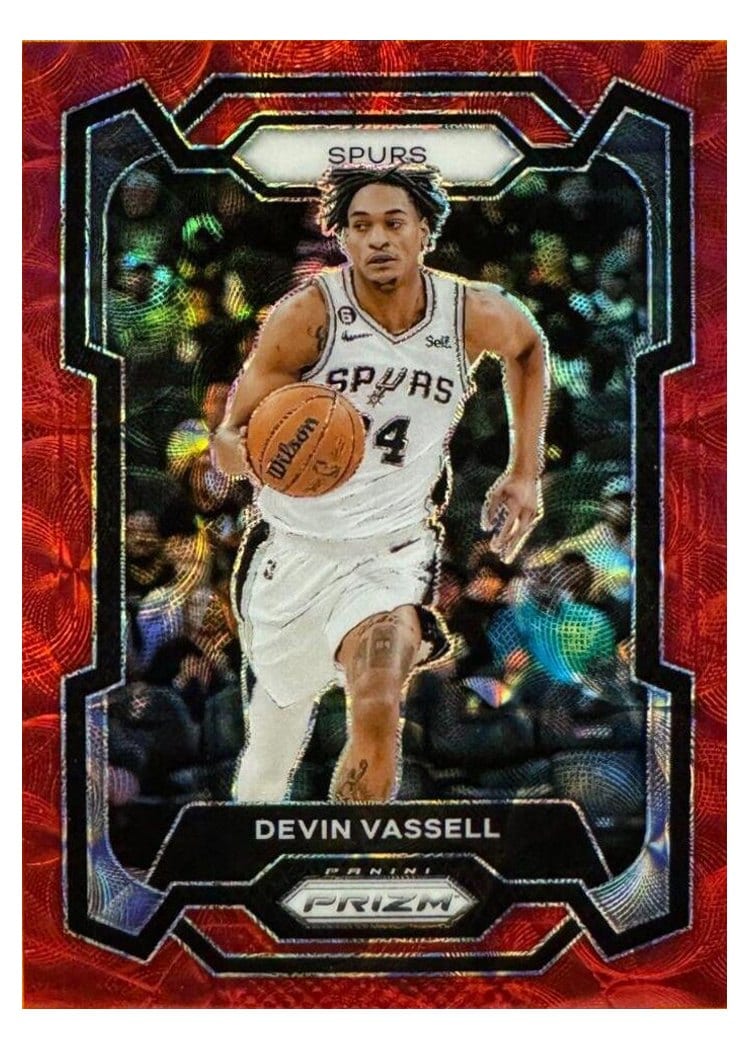 2023-24 Panini Prizm Base Set Devin Vassell #95 card