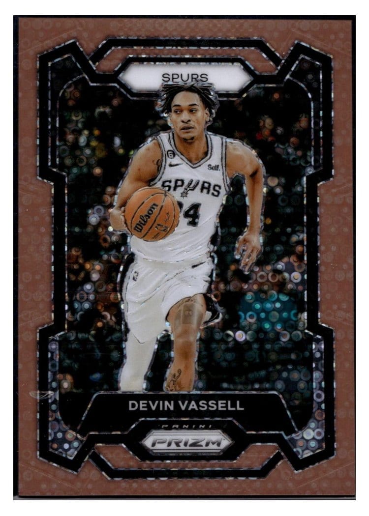 2023-24 Panini Prizm Base Set Devin Vassell #95 card
