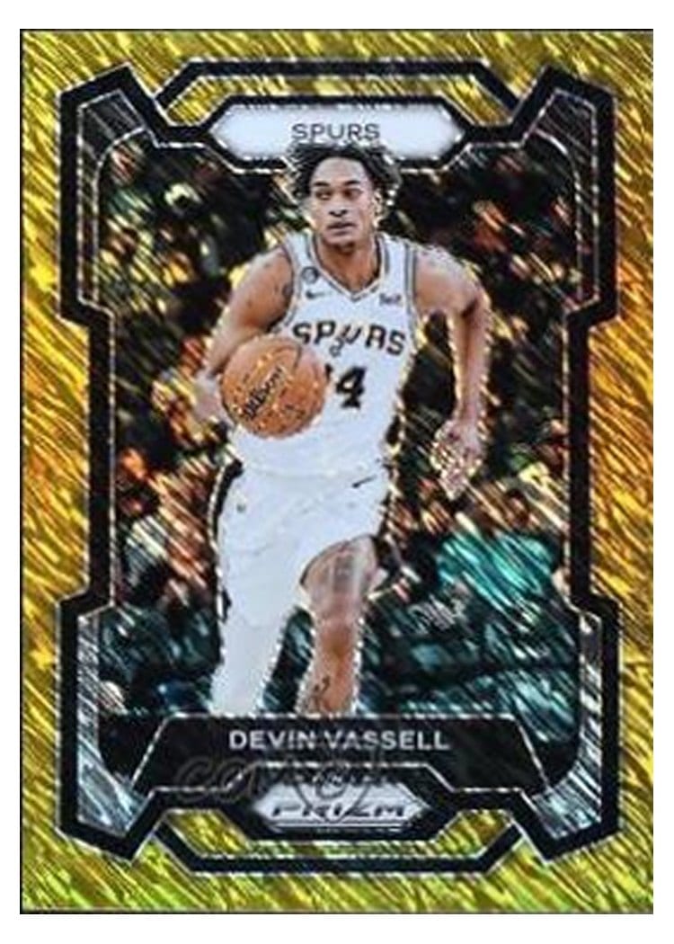2023-24 Panini Prizm Base Set Devin Vassell #95 card