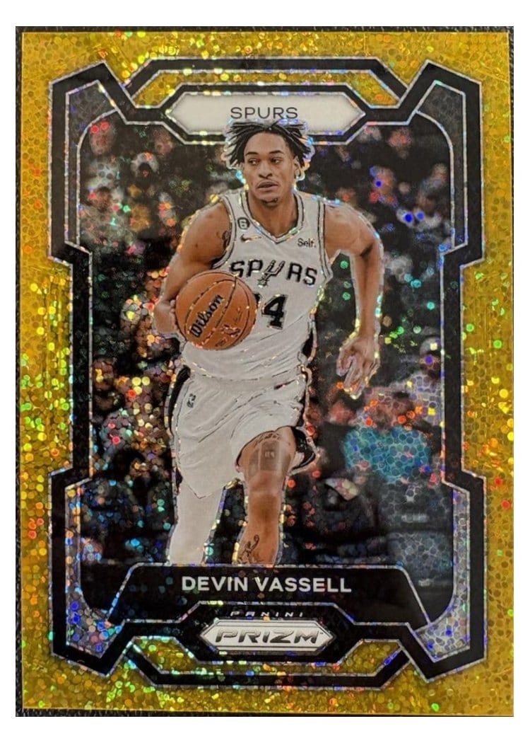 2023-24 Panini Prizm Base Set Devin Vassell #95 card