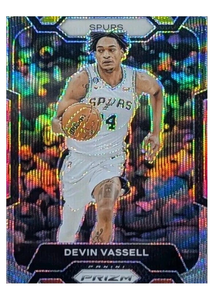 2023-24 Panini Prizm Base Set Devin Vassell #95 card