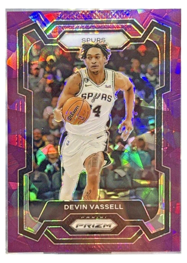 2023-24 Panini Prizm Base Set Devin Vassell #95 card