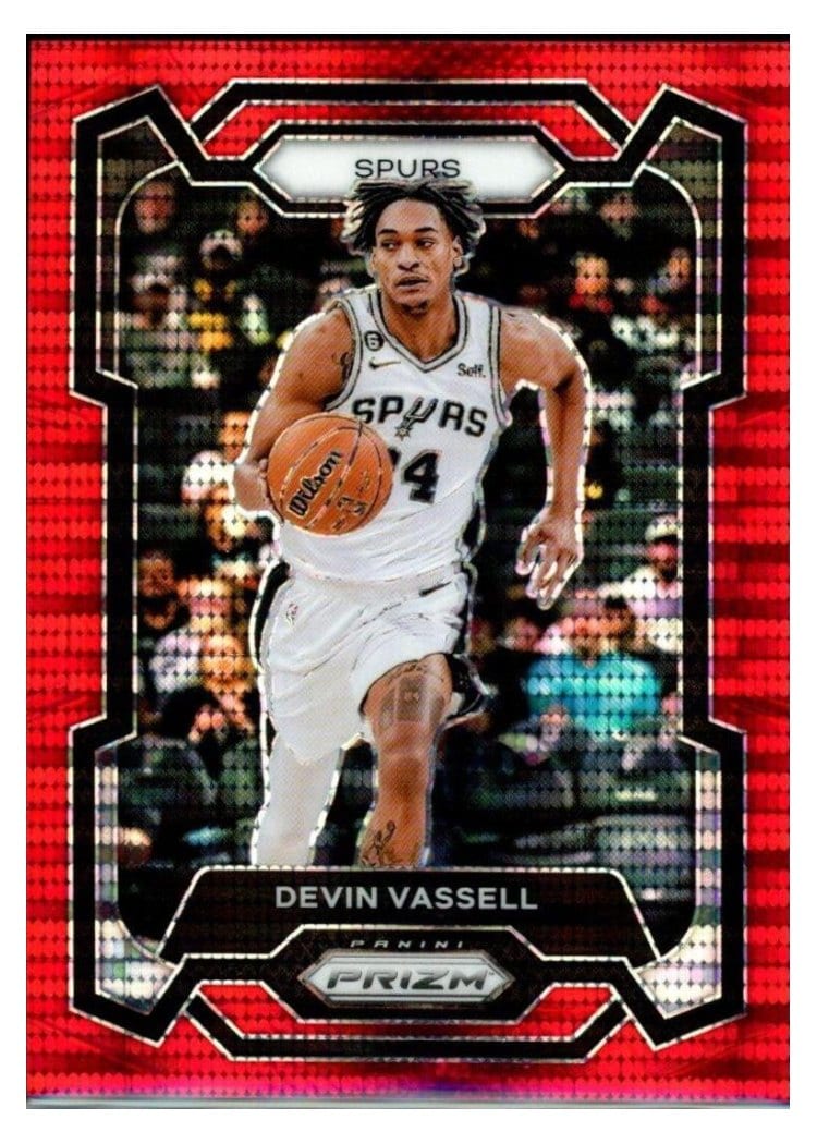 2023-24 Panini Prizm Base Set Devin Vassell #95 card