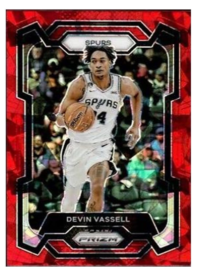 2023-24 Panini Prizm Base Set Devin Vassell #95 card