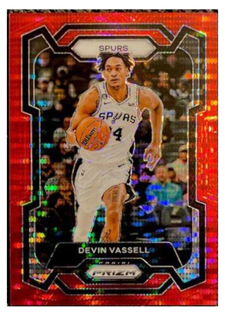 2023-24 Panini Prizm Base Set Devin Vassell #95 card
