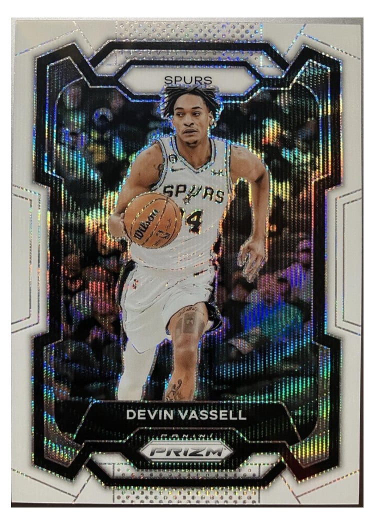 2023-24 Panini Prizm Base Set Devin Vassell #95 card
