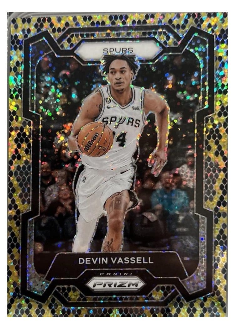 2023-24 Panini Prizm Base Set Devin Vassell #95 card