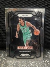 2023-24 Panini Prizm Monopoly Base Set Devin Vassell #80 card